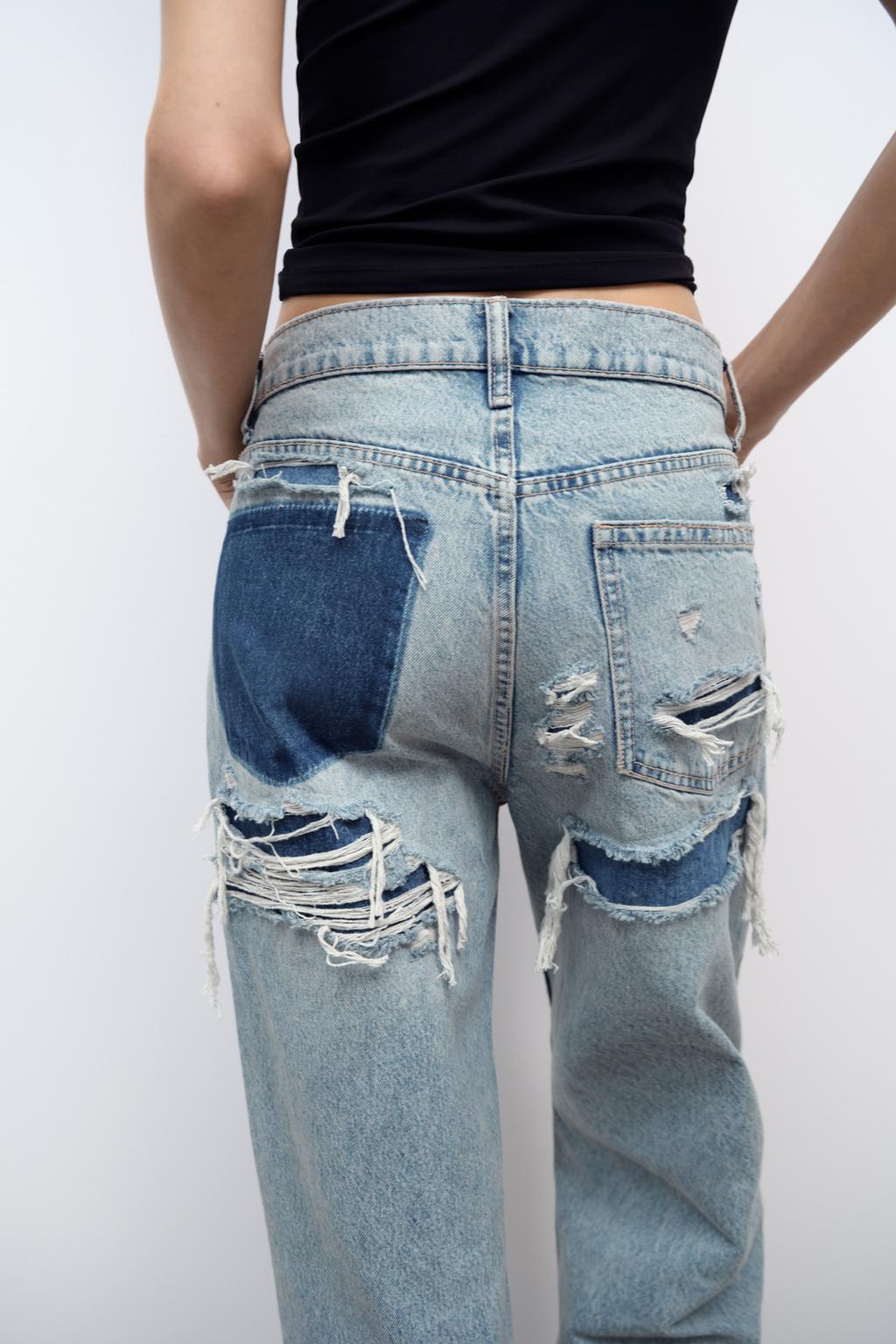 De Populære Slidte Naes Jeans