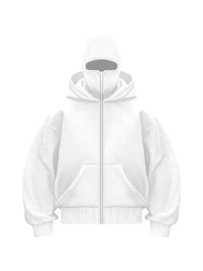 Balaclava | Hættetrøje med Lynlås