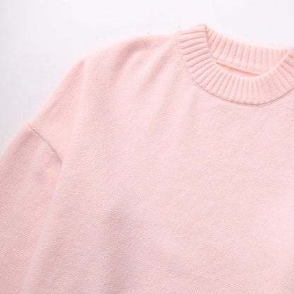 Nina | Oversized Lyserød Sweater